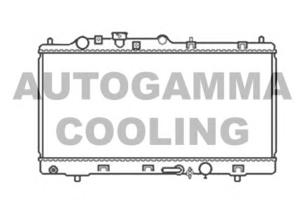 104147 AUTOGAMMA Radiator, engine cooling