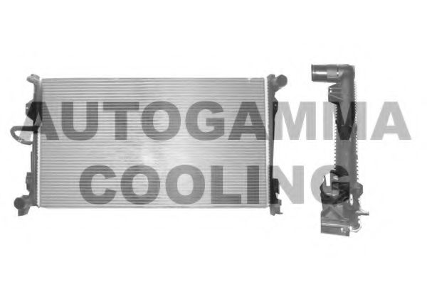104253 AUTOGAMMA Cooling System Radiator, engine cooling