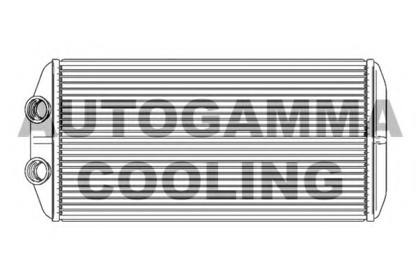 104770 AUTOGAMMA Heat Exchanger, interior heating