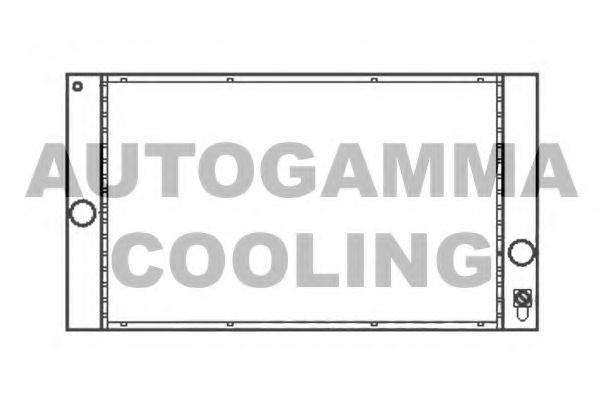 104928 AUTOGAMMA Radiator, engine cooling