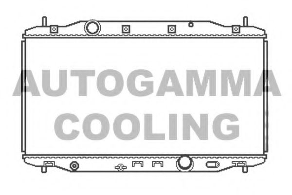 105099 AUTOGAMMA Radiator, engine cooling