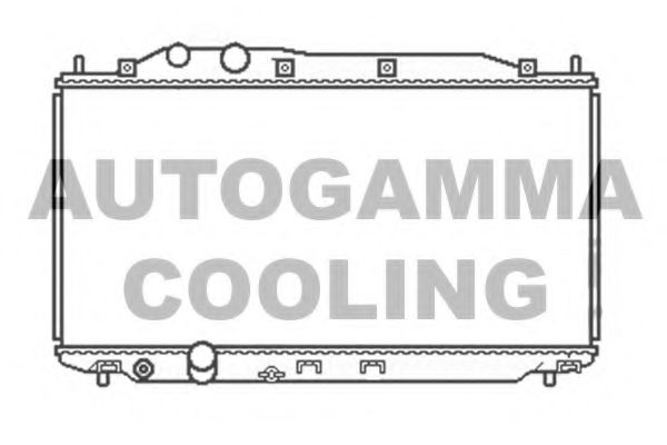105108 AUTOGAMMA Radiator, engine cooling