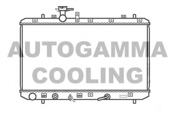 105112 AUTOGAMMA Radiator, engine cooling