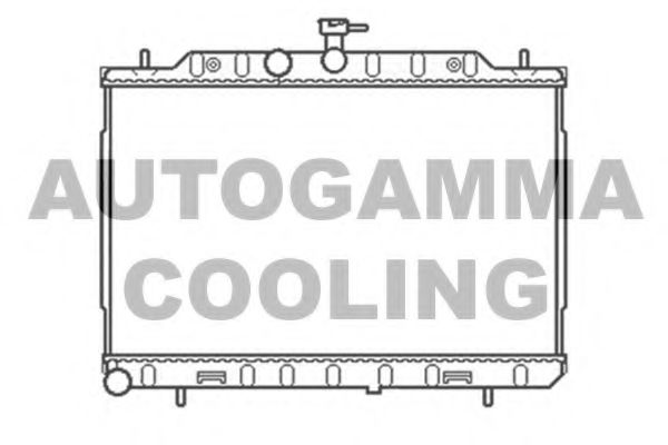 105441 AUTOGAMMA Radiator, engine cooling