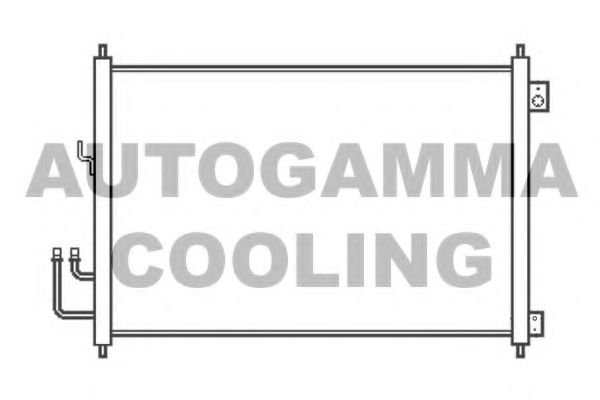 105461 AUTOGAMMA Condenser, air conditioning