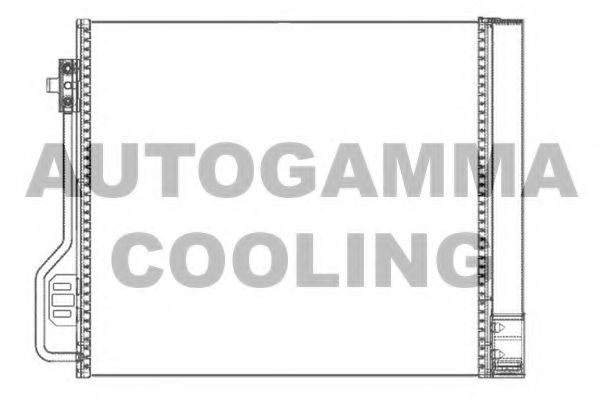 105477 AUTOGAMMA Condenser, air conditioning