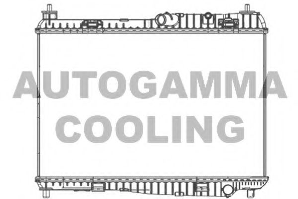 105522 AUTOGAMMA Radiator, engine cooling
