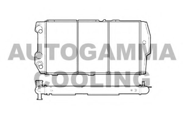 105571 AUTOGAMMA Crankcase Gasket Set, crank case