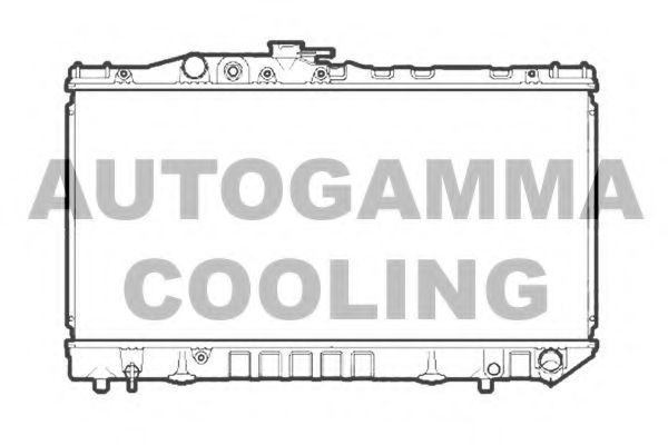 105574 AUTOGAMMA Radiator, engine cooling