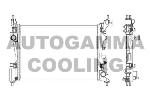 105624 AUTOGAMMA Ignition Cable Kit