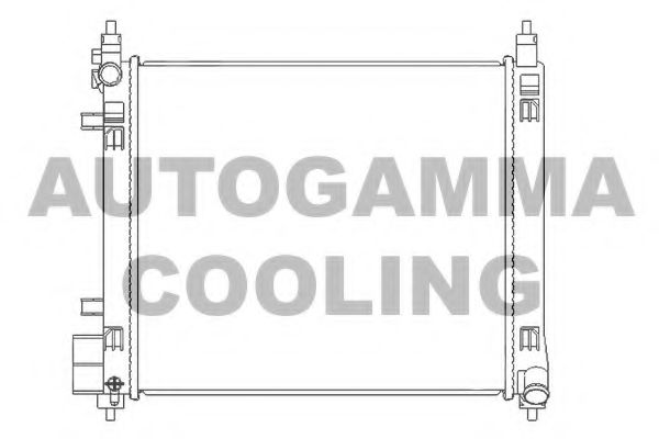105993 AUTOGAMMA Radiator, engine cooling