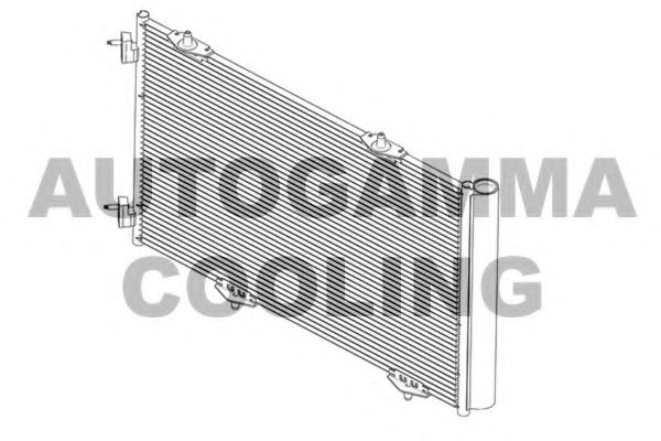 107288 AUTOGAMMA Condenser, air conditioning