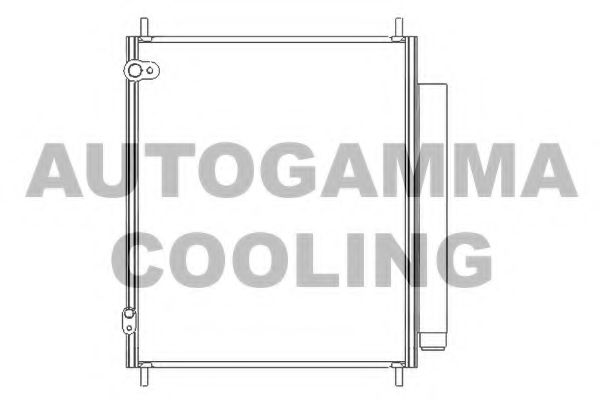 107294 AUTOGAMMA Condenser, air conditioning