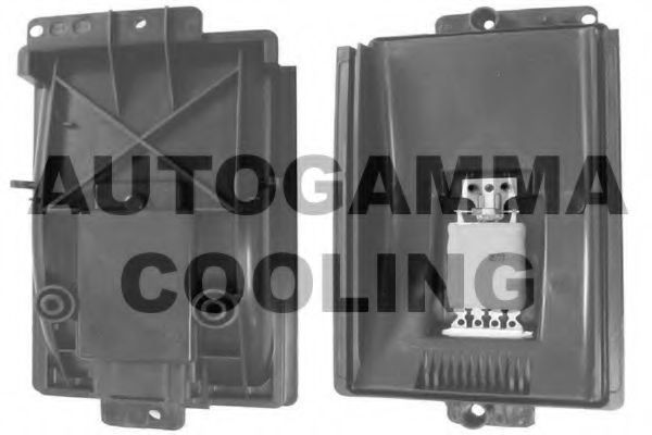 GA15127 AUTOGAMMA Heating / Ventilation Resistor, interior blower