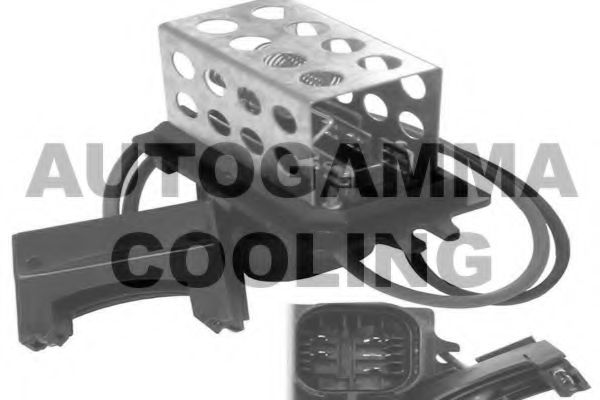 GA15525 AUTOGAMMA Heating / Ventilation Resistor, interior blower