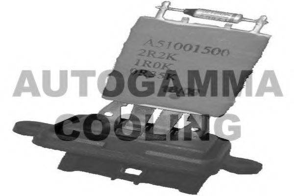 GA15661 AUTOGAMMA Resistor, interior blower
