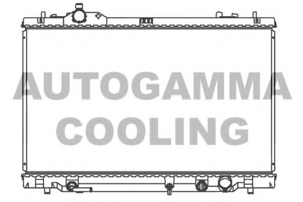 107366 AUTOGAMMA Radiator, engine cooling