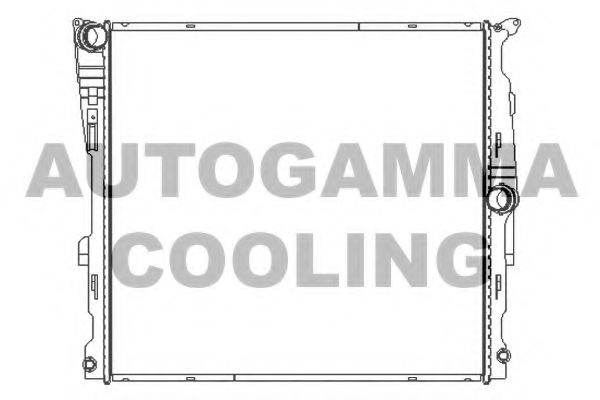 107414 AUTOGAMMA Radiator, engine cooling
