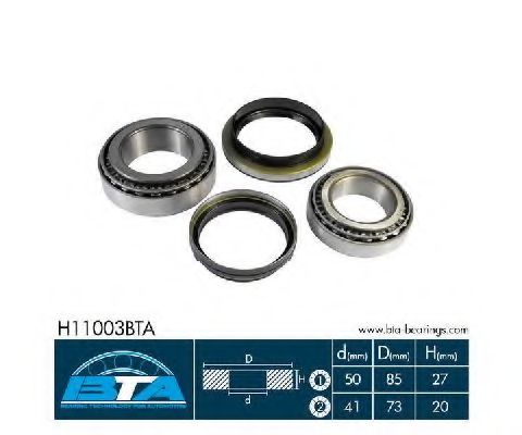 H11003BTA BTA Wheel Bearing Kit