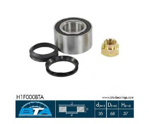 H1F000BTA BTA Wheel Bearing Kit