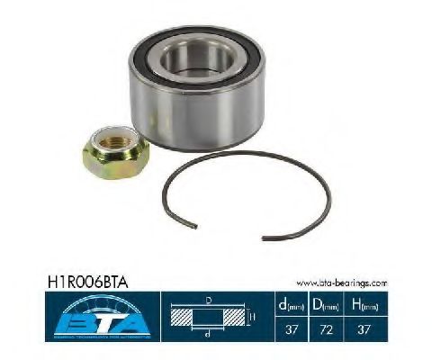 H1R006BTA BTA Wheel Bearing Kit