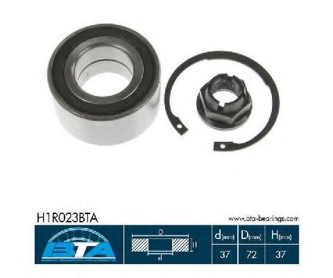 H1R023BTA BTA Wheel Bearing Kit