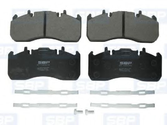 07-P29173 SBP Brake Pad Set, disc brake