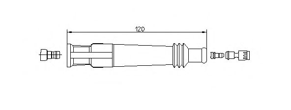 13226/5 BREMI Plug, spark plug