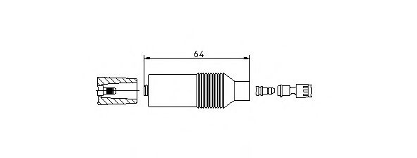 13295A1 BREMI Ignition System Plug, distributor