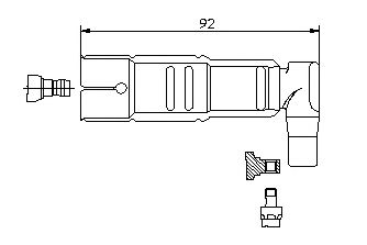 13317/5 BREMI Ignition System Plug, spark plug