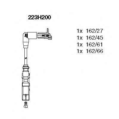 223H200 Ignition System Ignition Cable Kit