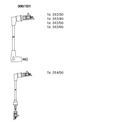 300/131 BREMI Тормозная система Комплект тормозных колодок, дисковый тормоз