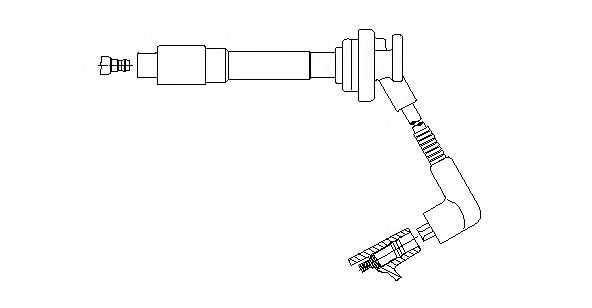 6A19E56 BREMI Ignition Cable