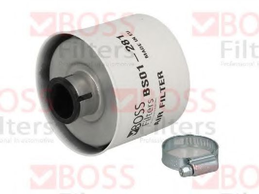 BS01-281 BOSS FILTERS Воздушный фильтр, компрессор - подсос воздуха