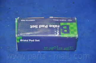 PKA-015 PARTS-MALL Brake System Brake Pad Set, disc brake