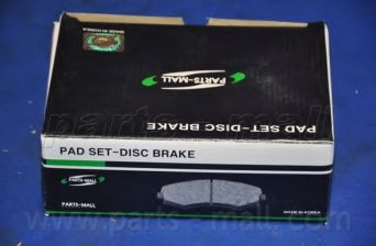 PKB-010 PARTS-MALL Brake System Brake Pad Set, disc brake