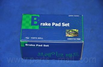 PKB-022 PARTS-MALL Brake Pad Set, disc brake