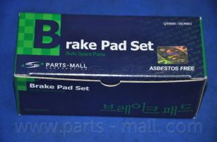 PKB-033-S PARTS-MALL Brake System Brake Pad Set, disc brake