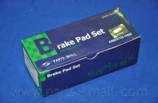 PKB-036 PARTS-MALL Brake System Brake Pad Set, disc brake