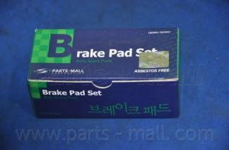 PKC-016-S PARTS-MALL Brake System Brake Pad Set, disc brake