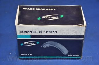 PLA-004 PARTS-MALL Brake System Brake Shoe Set