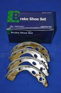 PLB-001 PARTS-MALL Brake System Brake Shoe Set
