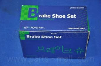 PLB-011 PARTS-MALL Brake System Brake Shoe Set