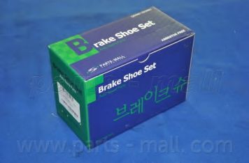 PLB-018 PARTS-MALL Brake System Brake Shoe Set