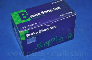 PLC-001 PARTS-MALL Brake System Brake Shoe Set
