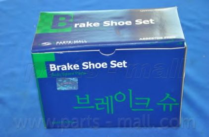 PLC-002 PARTS-MALL Brake System Brake Shoe Set