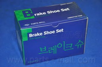 PLC-009 PARTS-MALL Brake System Brake Shoe Set