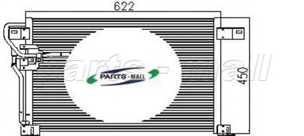 PXNCY-005 PARTS-MALL Kondensator, Klimaanlage