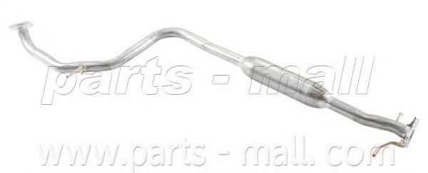 PYA-044 PARTS-MALL Exhaust System Middle Silencer