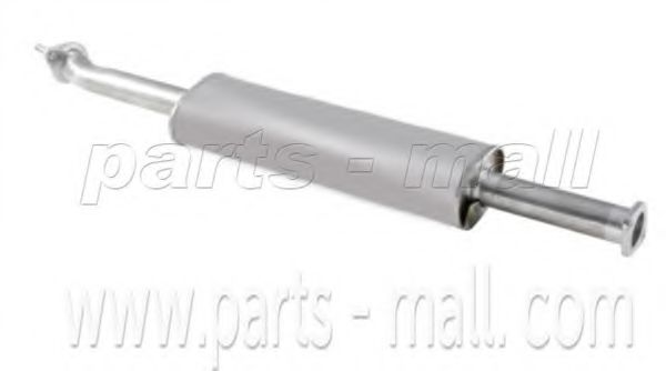 PYA-072 PARTS-MALL Exhaust System Middle Silencer